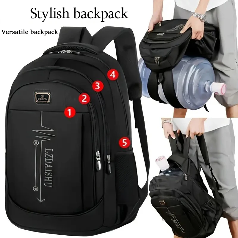 Versatile Casual Business Laptop Backpack Multi-Color Option Spacious for Office Daily Commuting Work Daily Use