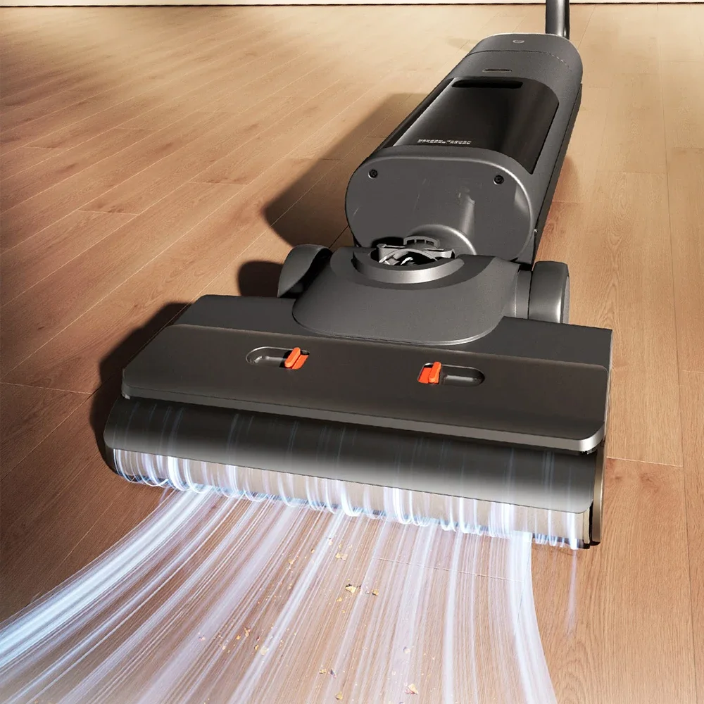 NEW XIAOMI MIJIA Wireless Floor Wet and Dry Vacuum Cleaners 3Max for Home Cleaning Machine Roller Brush Self-Cleaning LED Screen