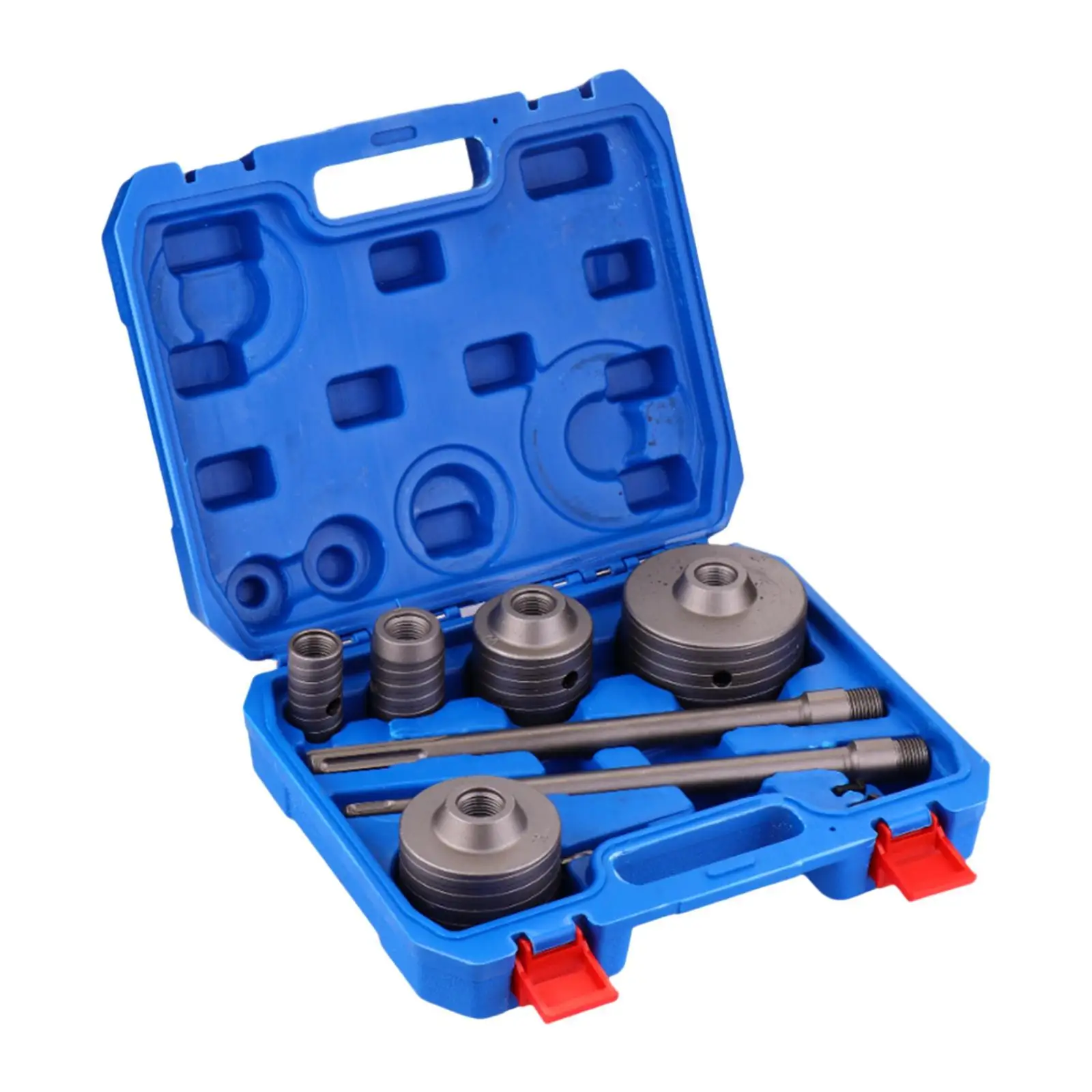 

9Pcs Concrete Holesaw Kit Connecting Rod Drill Hole Cutter Set for Masonry Cement Water Pipes Air Conditioning Pipe Brick