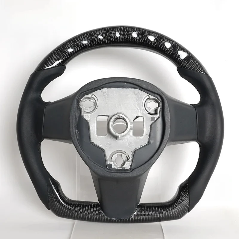 

LED carbon fiber modified car steering wheel for new energy vehicles