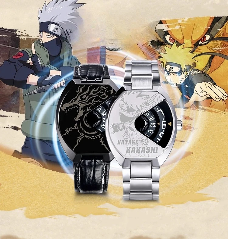 ساعة كوارتز أنيمي ناروتو قطعة واحدة اوتشيها ايتاشي ساسوكي لوفي كوس ساعة مقاومة للماء إكسسوارات عصرية هدية للأطفال #1