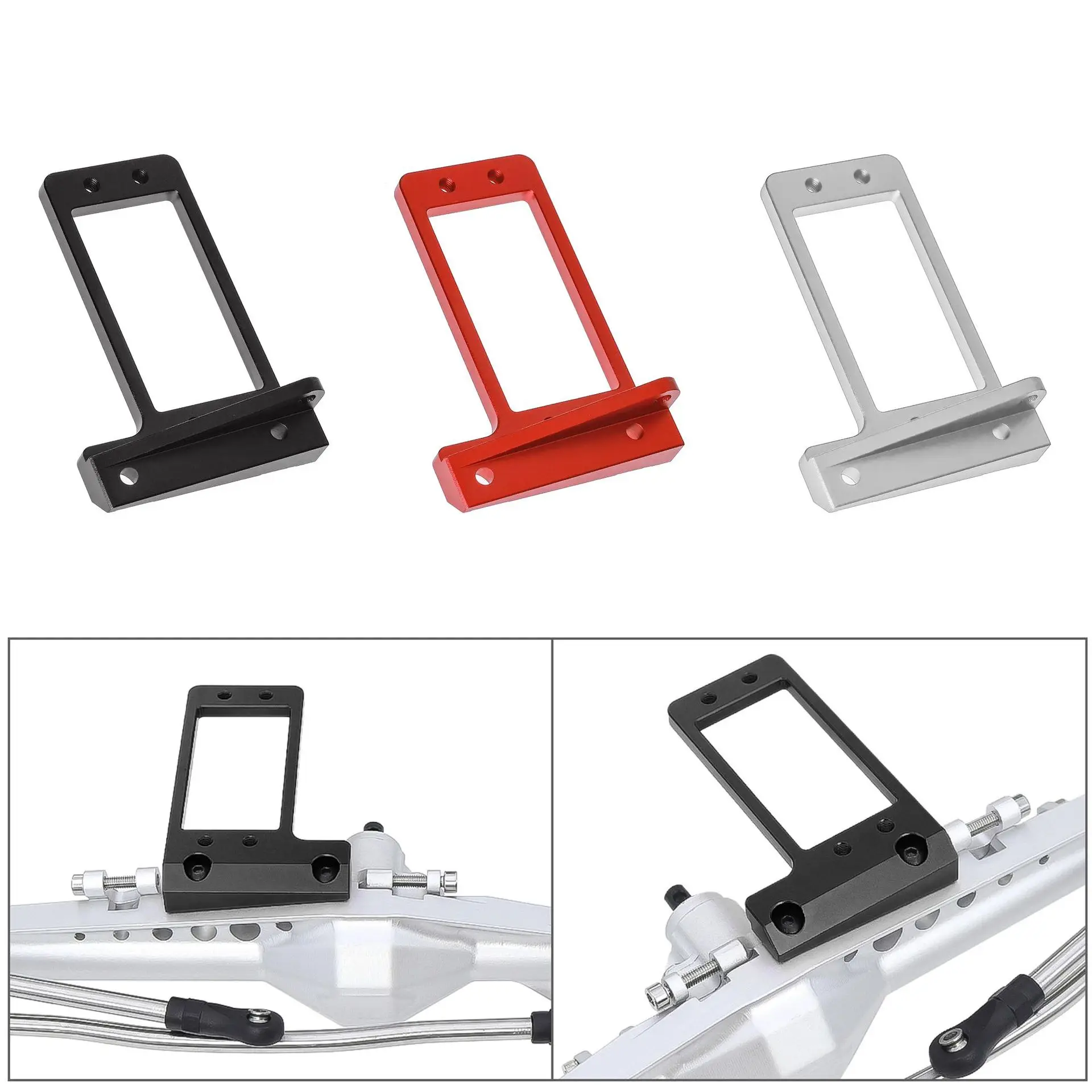 Sinking Servo Bracket Low Center of Gravity Chassis Partial Egg Axle for 1/10 Capra VP F9 RC Car Metal Upgrade OP Accessories
