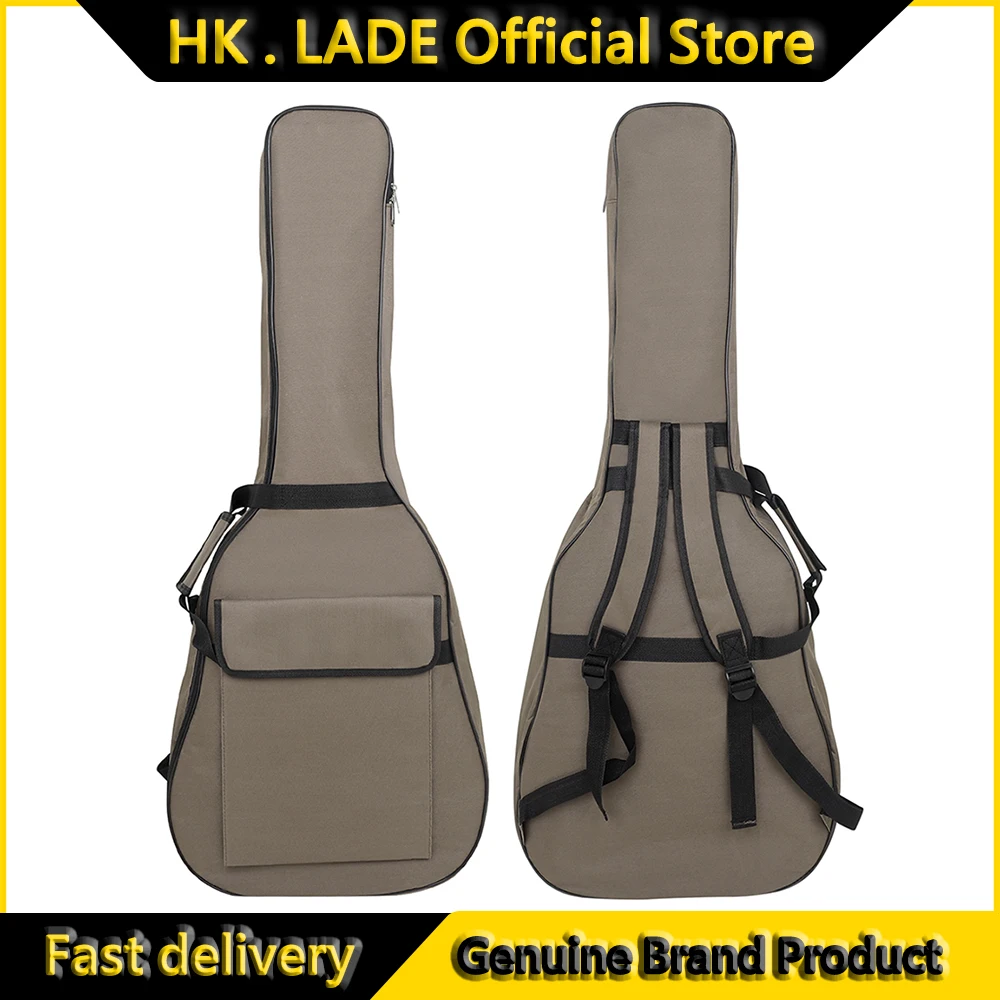 41 Inch Guitar Case Polyester Acoustic/Classical Guitar Bag Double Shoulder Backpack Soft Carry Bags Guitar Parts & Accessories