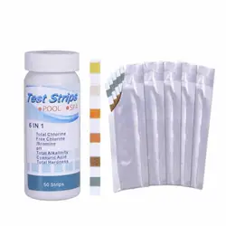 Drinking Water Test Kit Strips Home Water Quality Test Swimming Pool Spa Water Test Strips Nitrate Nitrite PH Hardness