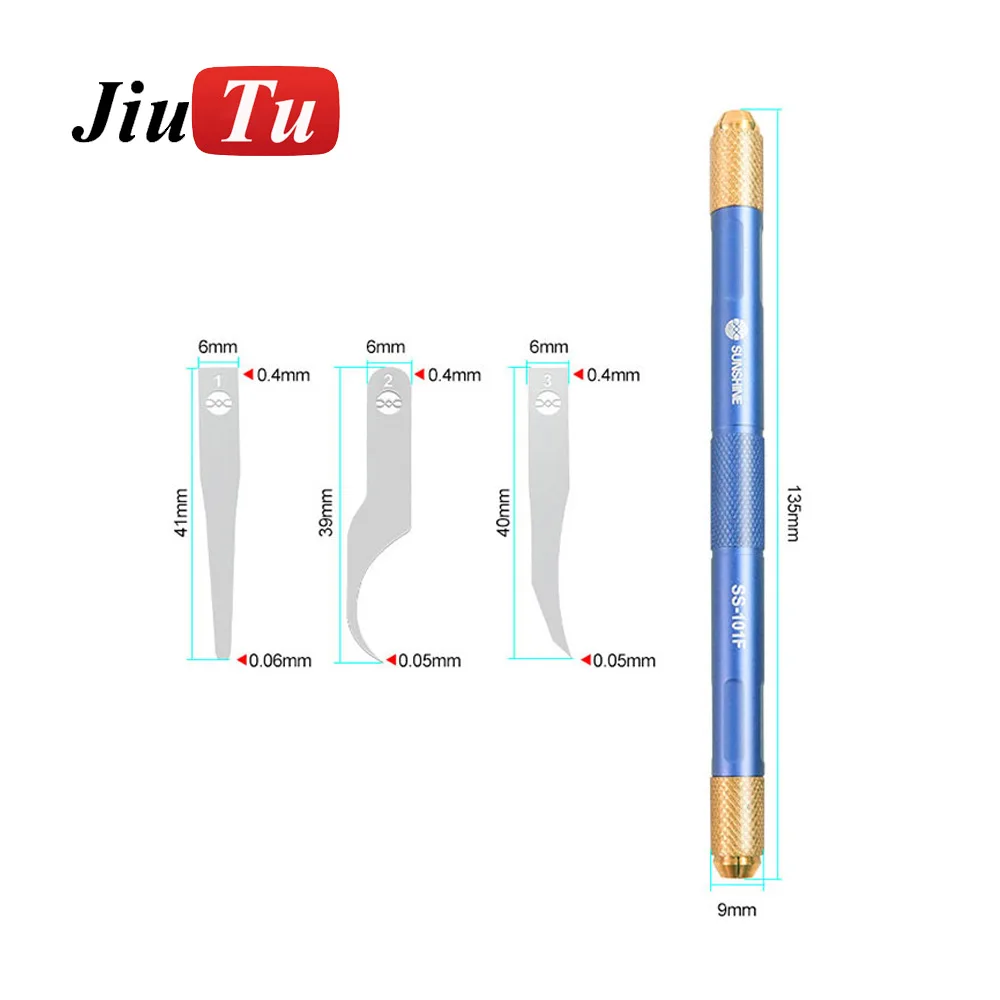 Chip Repair Advanced Blade Set Suitable For Mobile Phone Board Bottom Glue Removal Tools Jiutu