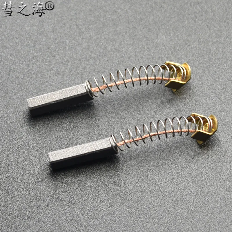

10PC medium copper DC motor spring carbon brush 3 * 6 * 16 universal wear-resistant various specifications support customization