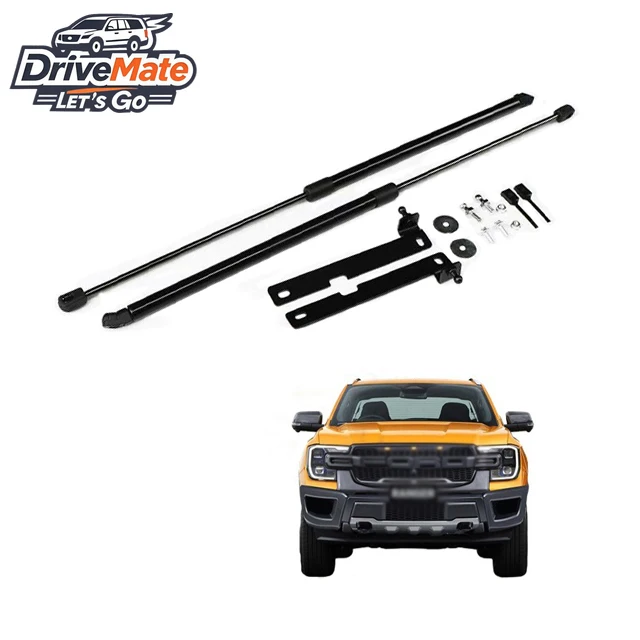 

Suitable for 22-23Ford Ranger T9 Engine Cover With Support Rod Engine Cover Hydraulic Rod Gas Spring
