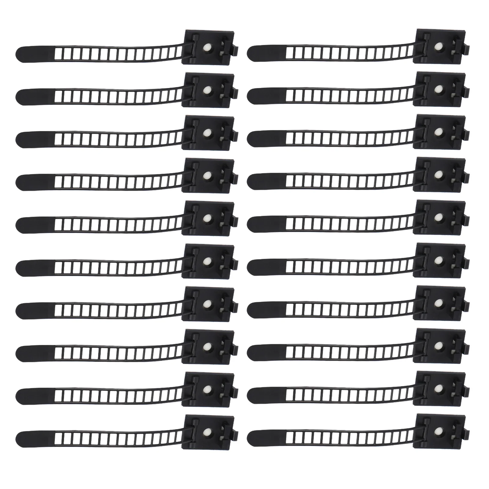 

Cord Organizer Self Adhesive Nylon Cable Ties Adjustable Wire Clamp Fixing Device Cable Management Desk Accessories