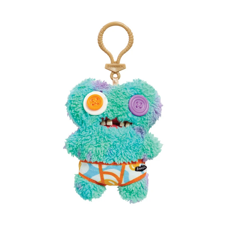 10cm Fuggler Plüsch-Spielzeug Schlüsselanhänger Lustiges Hässliches Zahnmonster Baby Fugg Weit Augenstarrtendes Seltsames Weiches Stofftier Taschenanhänger Schlüsselring Geschenk – Detail 11
