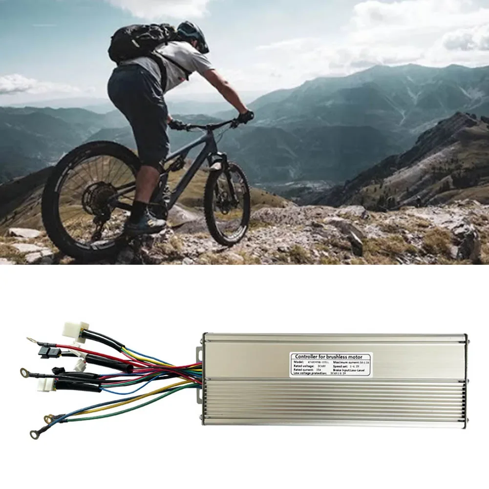 

KT Series 48V Sinewave Controller For Electric Bikes 3000W Power 50A Current Noise Reduction For Brushless Motors MTB Accessory