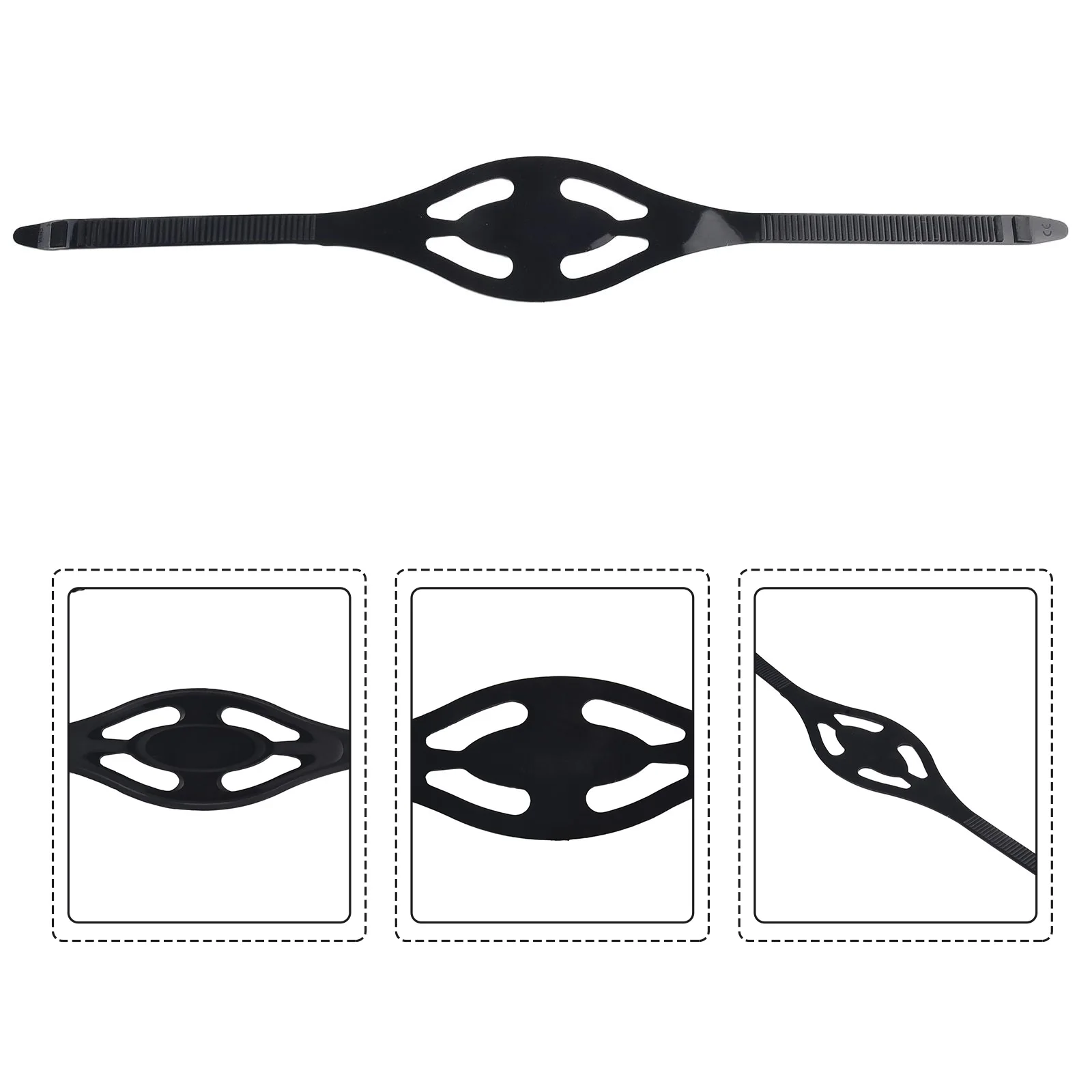 SCUBA&Snorkeling Face Guard Strap About 35g Adjustable Approx 57*8cm Suit Different Head Sizes High Quality Brand New