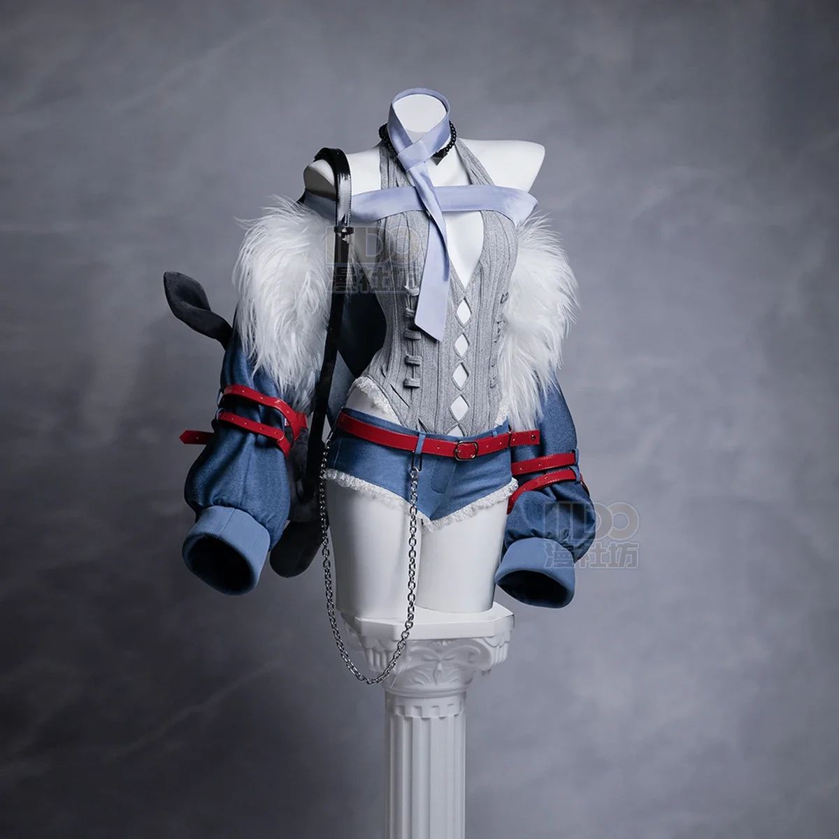

2025 new Role Play Outfit Ayanami Rei EVA Cosplay figure Costume Rock Band Top shorts jacket Uniform Halloween Set