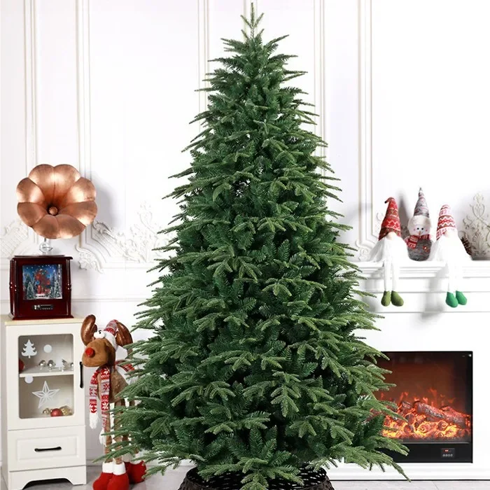 Artificial Christmas Tree PVC+PE Material Simulation Christmas Tree Party Decoration Indoor and Outdoor 1.2-3M