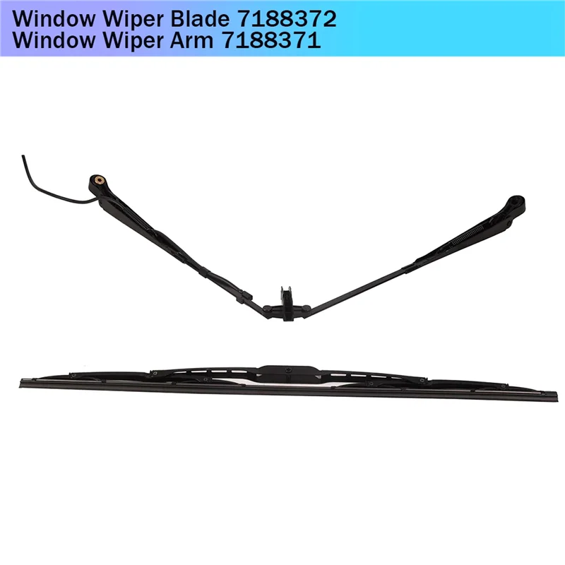

Window Wiper Blade 7188372 Window Wiper Arm 7188371 For Bobcat Skid Steer Loader S160 S185 S330 S250