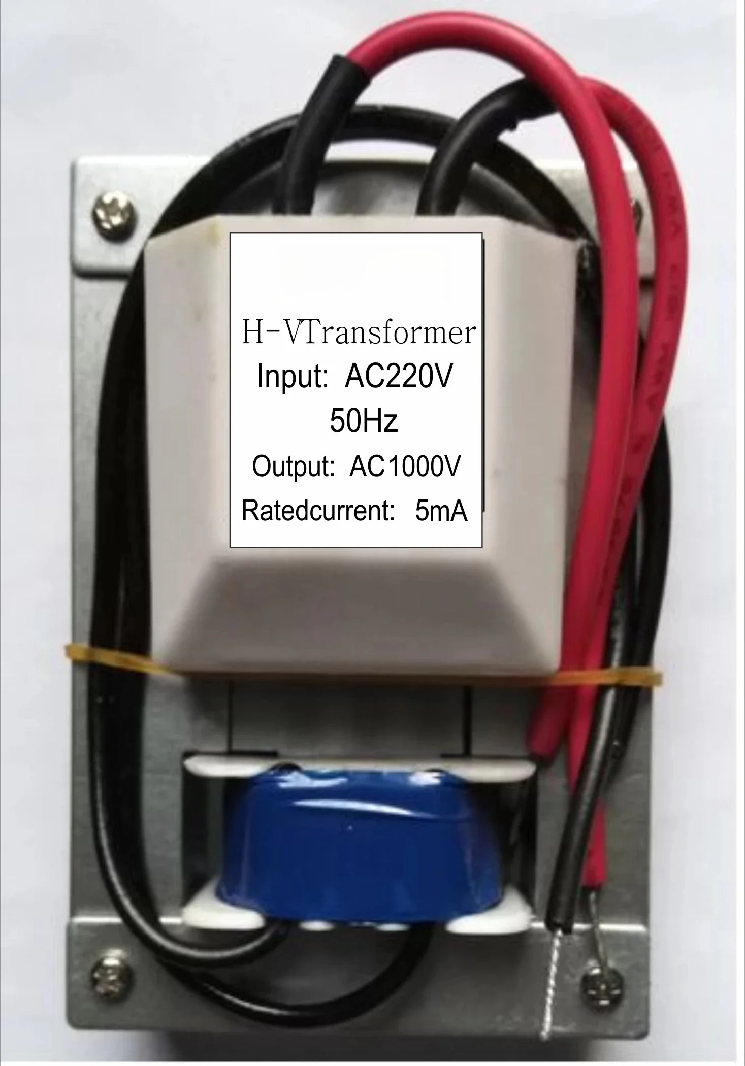 

57 * 16 high voltage package, high voltage transformer 220V/50Hz~ 1200V -10mA without feet