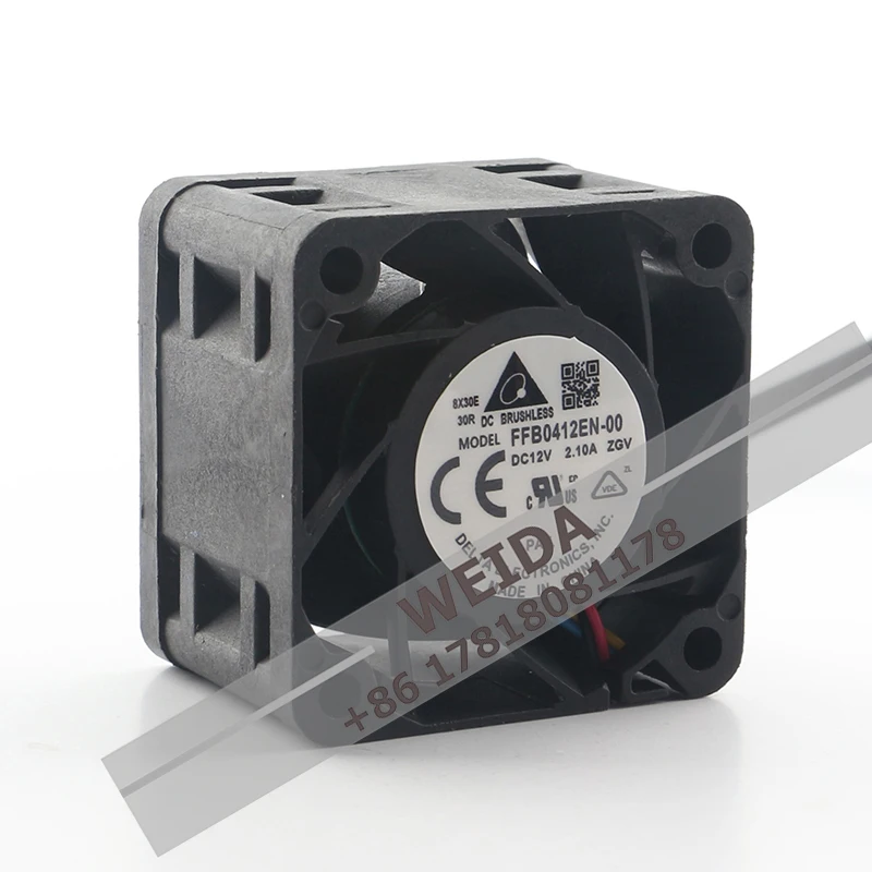 Cooling Fan Delta 12V 2.10A 4028 4CM Large air Volume Car Model Modified Violent FFB0412EN-00-ZGV 40X40X28MM