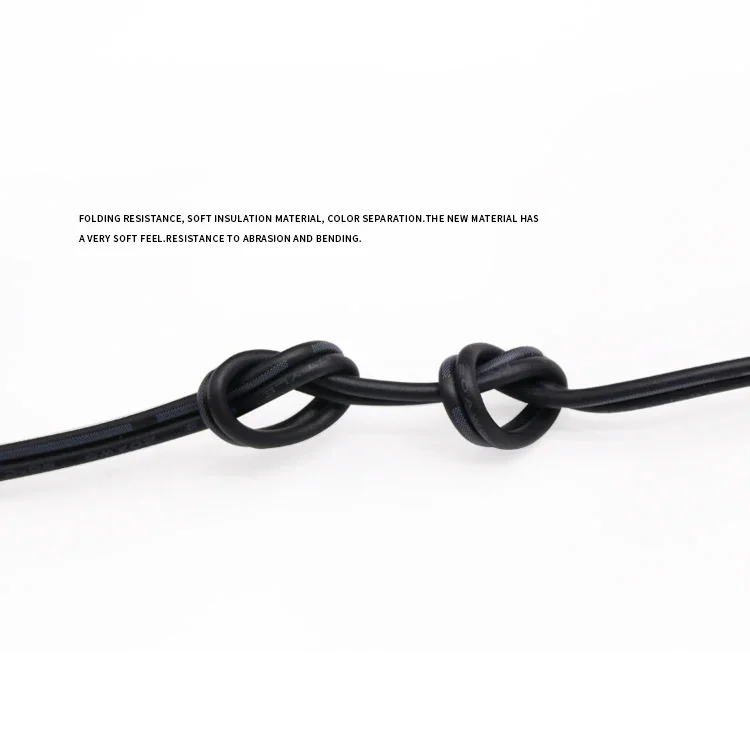 2~100m UL2468 2 Pins Electrical Wire Tinned Copper Insulated PVC 16/18/20/22/24/26/28/30 Gauge AWG Extension LED Strip Cable image 4