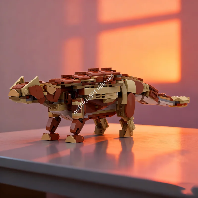 

405pcs MOC Ankylosaurus magniventris 1 Creator 3 1ed Model Building blocks DIY Christmas gift creative idea toy Brick Birthday