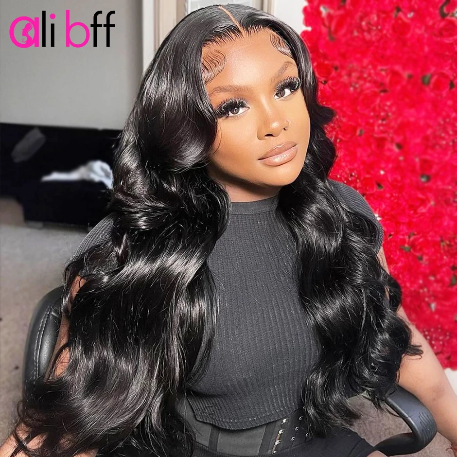 

13X4 Body Wave Lace Front Wigs For Women Pre Plucked With Baby Hair Wave 4x4 Transprent Lace Closure Brazilian Human Hair Wigs