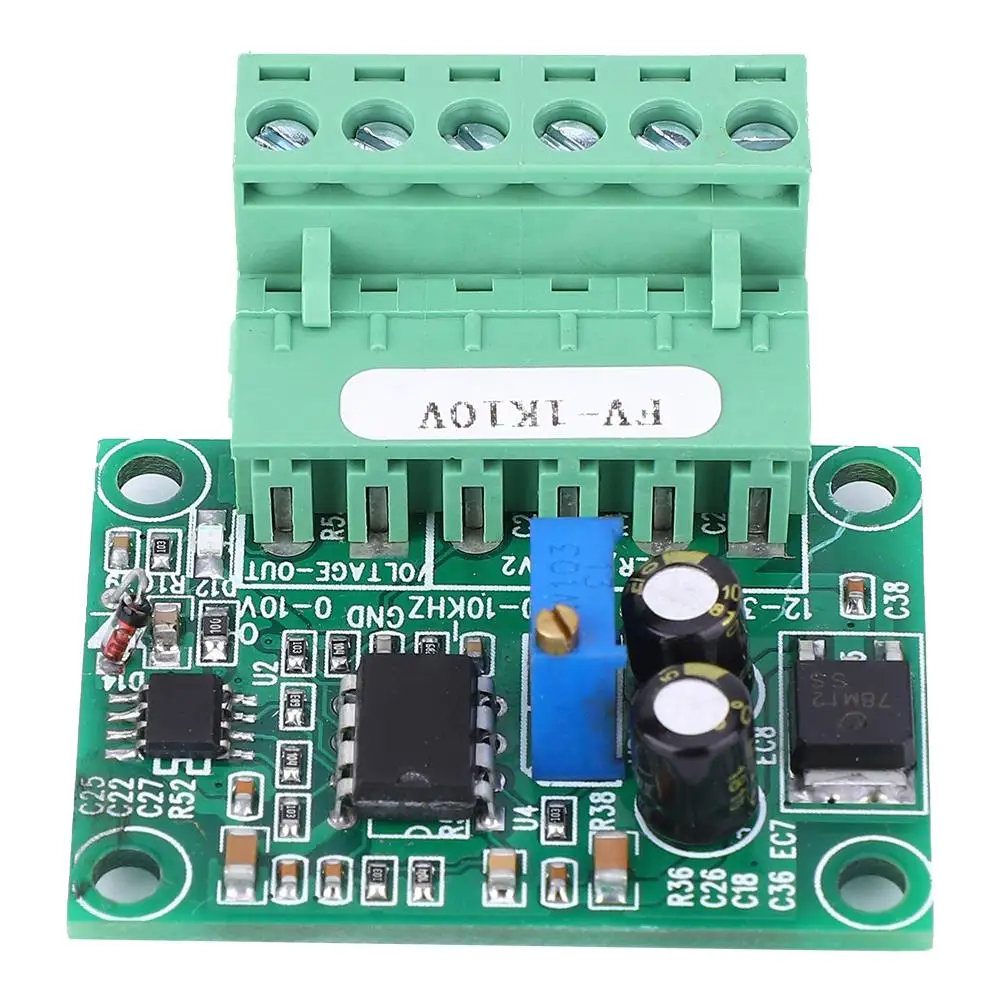 FV-1KHz10V Frequency Voltage Converter Module 0-1kHz  0-10V DAC  Adapter