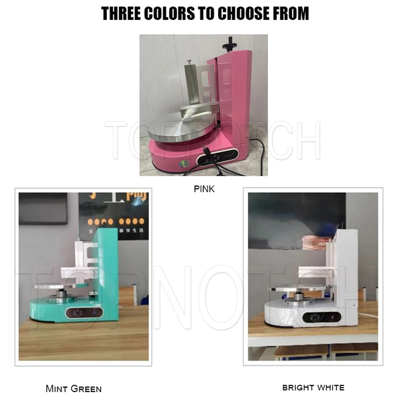 Birthday Cake Cream Spreading Machine For Baking Cake Shop Round Cake Leveling Machine Cake Spreader Smoothing Machine