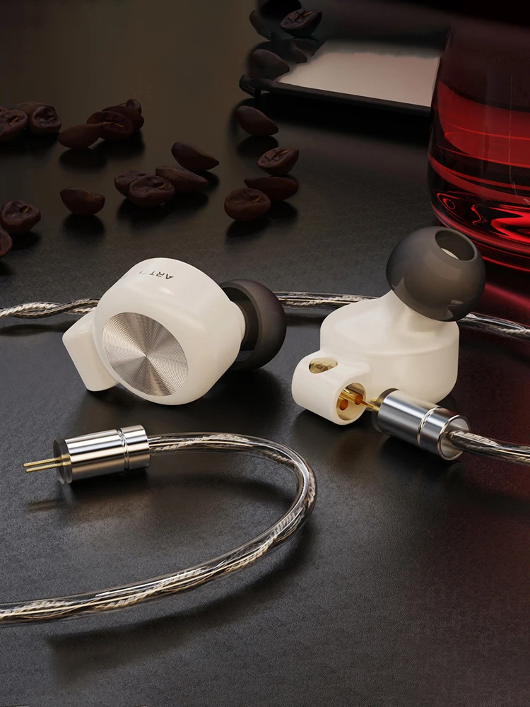 ARTTI T10 in-ear HIFI-oortelefoon 14,2 mm Planar Driver-headset met afneembare 0,78 2-pins connector 3,5/4,4 mm plugkabel Oordopjes - afbeelding 2