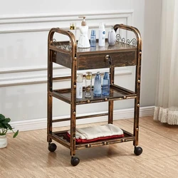 Beautify Rolling Cart Multifunction Salon Trolley Minimalist Barbershop Salon Trolleycarrello Attrezzi Beauty Furniture HYST