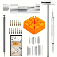 41pcs/set Watch Link , Watch Band Tool Kit, Watch Link Remover, 20pcs Spring Bars, 13pcs Spare Needl, Ideal Choice for Gifts