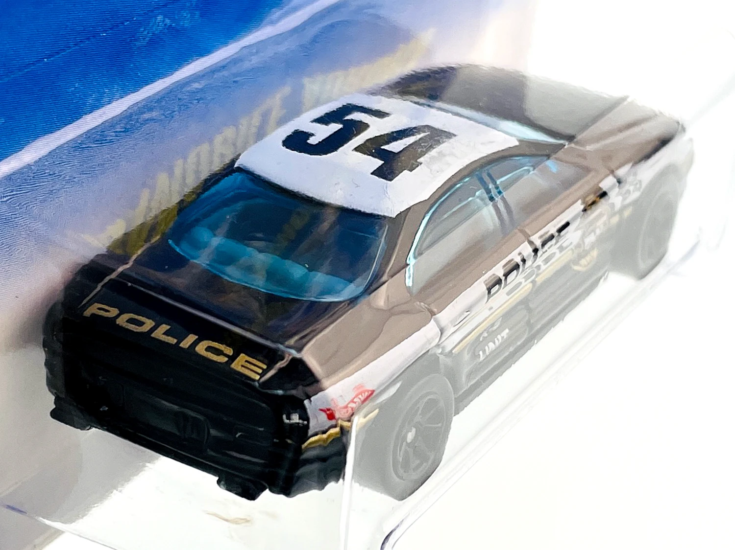 Hot Wheels  1/64  Oldsmobile aurora police car #54 collection die cast alloy trolley model ornaments