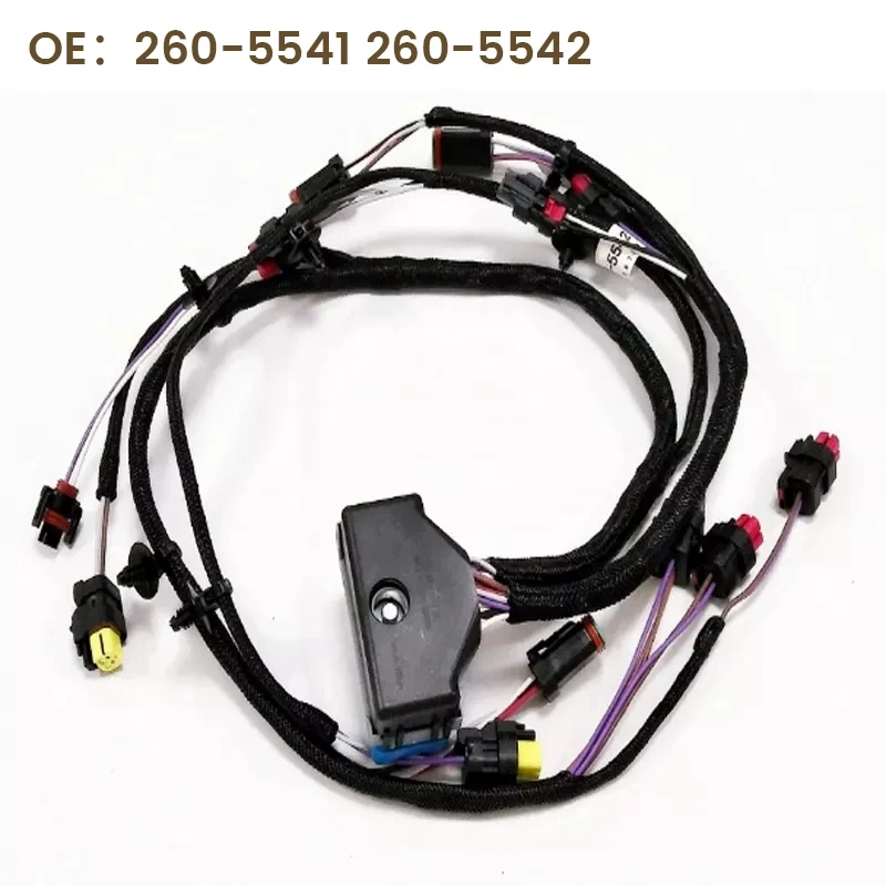 Engine Wiring Harness For CAT 320DL 323D 326D C6.6 Engine 260-5541 2605541 260-5542 2605542