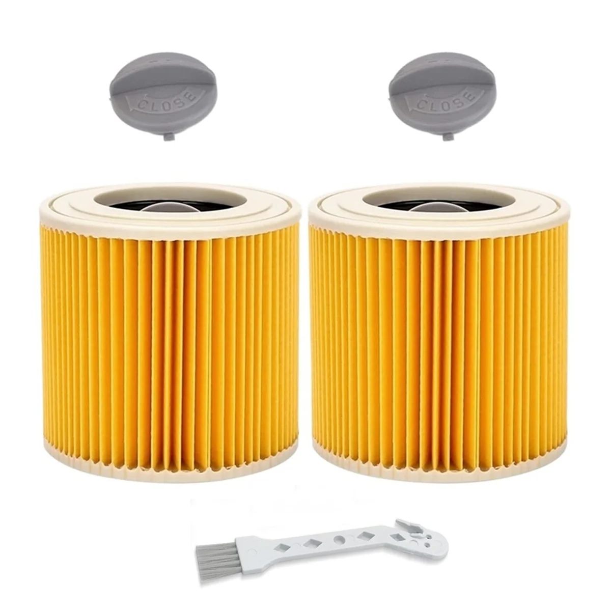 

Hot sale 2 Pack Filters, Replacement Filter, Vacuum Cleaner Filter for WD3 Premium, WD2, WD3, WD3P, MV2, MV3