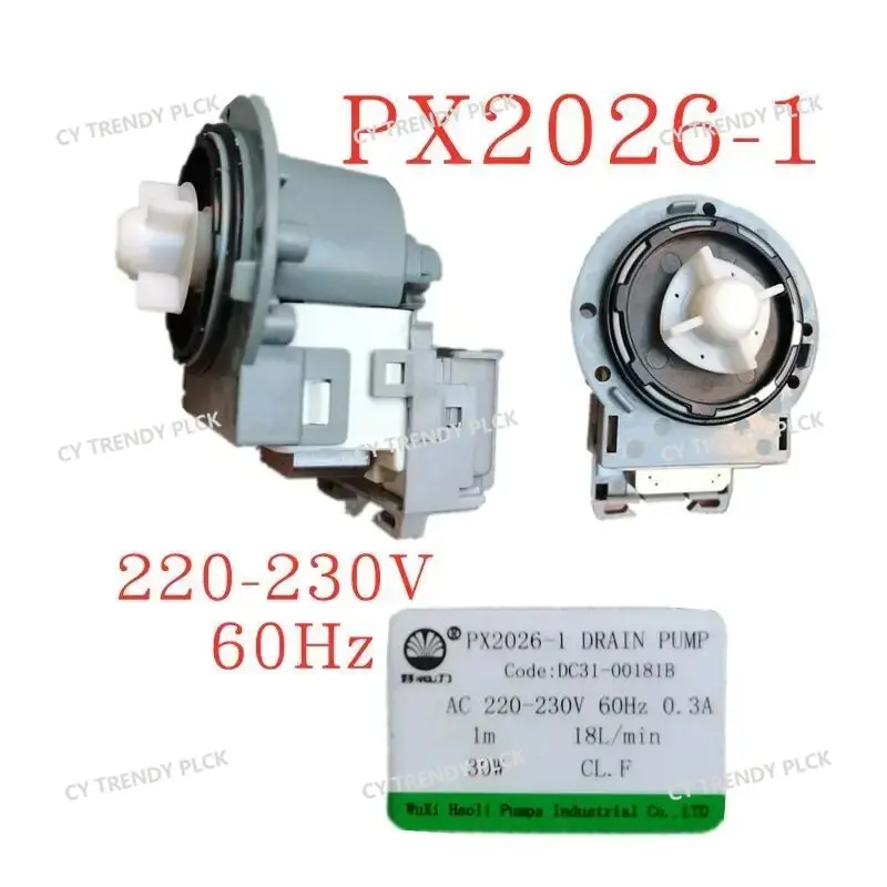 PX 2026-1 DC31-00181B 60Hz 30W 18L/min Washing Machine Drain Pump Motor