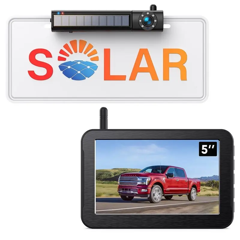 BTLIFE-Solar Wireless Backup Camera, 1080P 5
