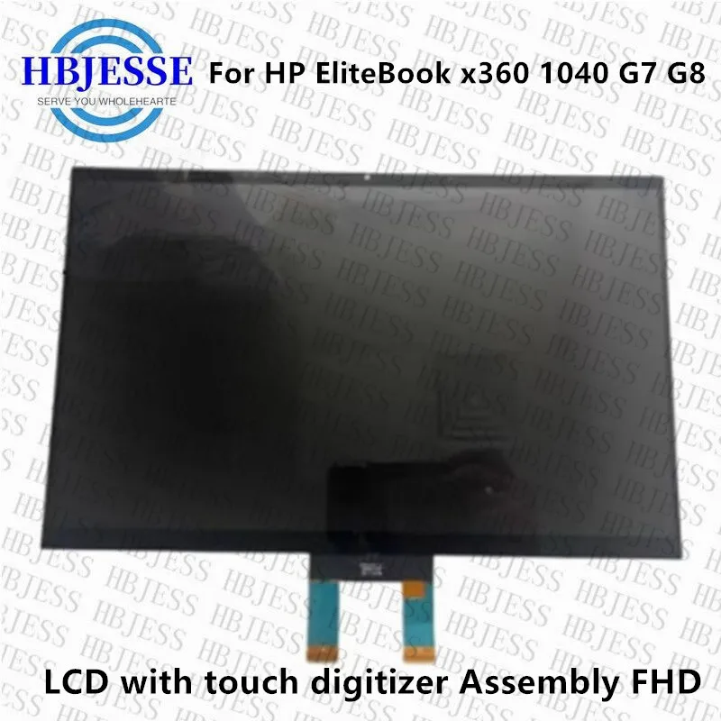 Test well A+ 14'' Inch LCD For HP EliteBook x360 1040 G7 G8 Screen Touch Display FHD 1920X1080 Digitizer Screen Replacement