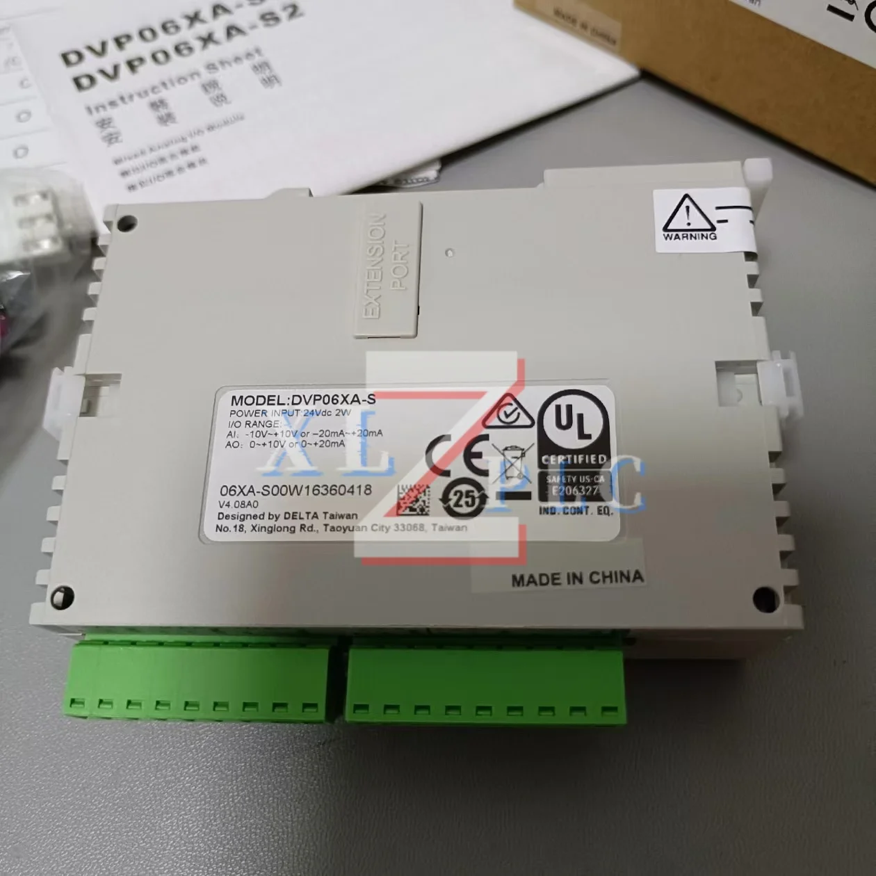 Modulo PLC DVP06XA-S DVP06XA-S2 nuovo originale