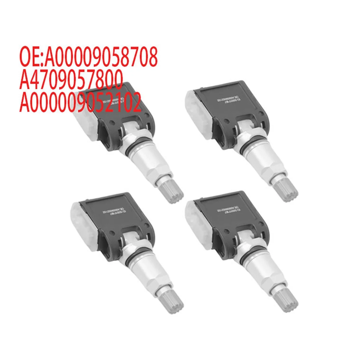 TPMS -4szt Czujnik ciśnienia w oponach TPMS A00009058708 A4709057800 dla W213 S213 C238
