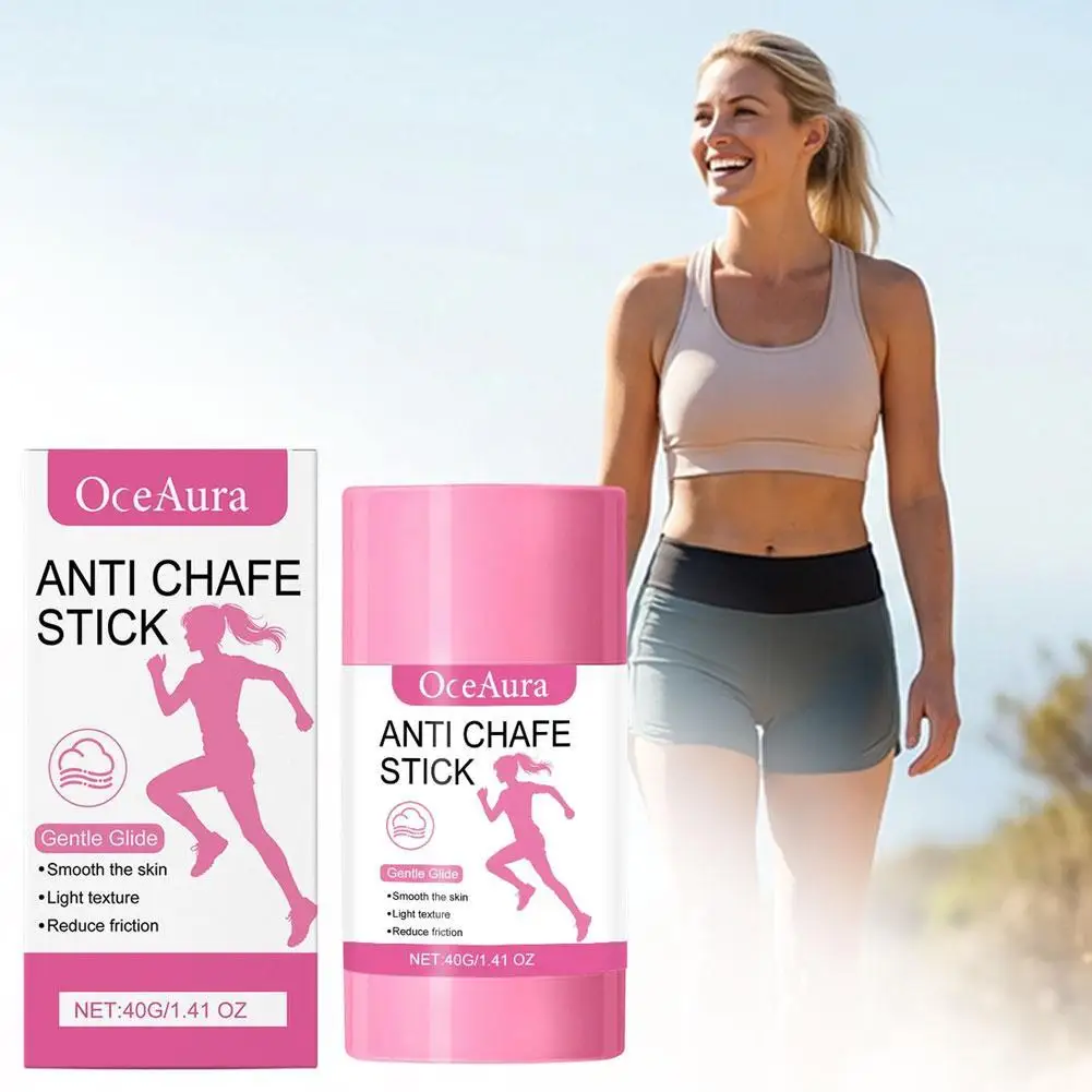 Running Thigh Anti-friction Stick Anti Chafe Cream Running Chafe Stick Sweat-proof Skin Rescue For Heel Lower Arm Thigh Skin