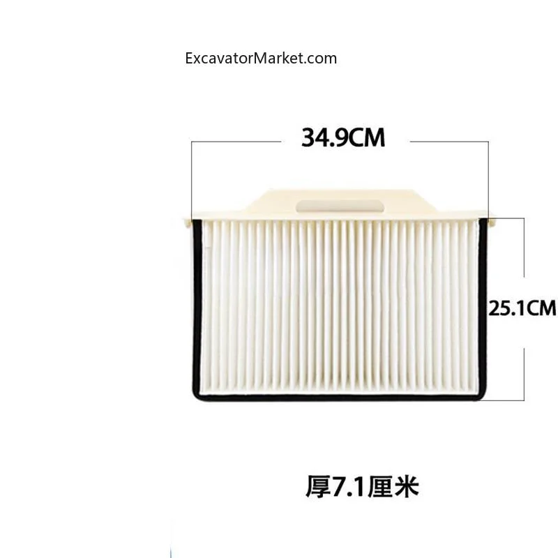 High Quality For Hitachi 120 200 210 240 330 360-3g-5-6 direct injection air conditioning filter element Excavator accessories