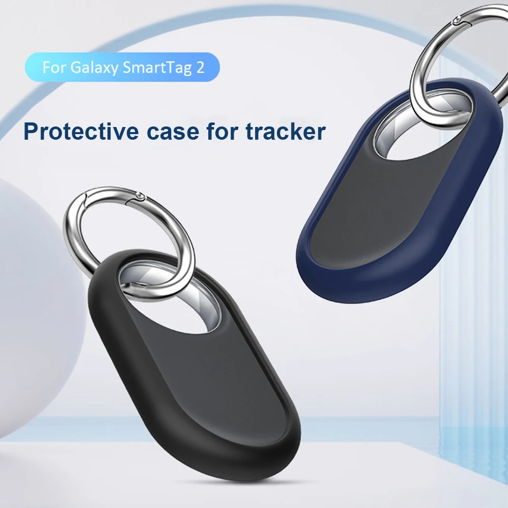 Samsung Galaxy Smarttag2用の落下防止シリコンケース,保護スリーブ付きのソフトシリコンケース,耐衝撃性,洗える