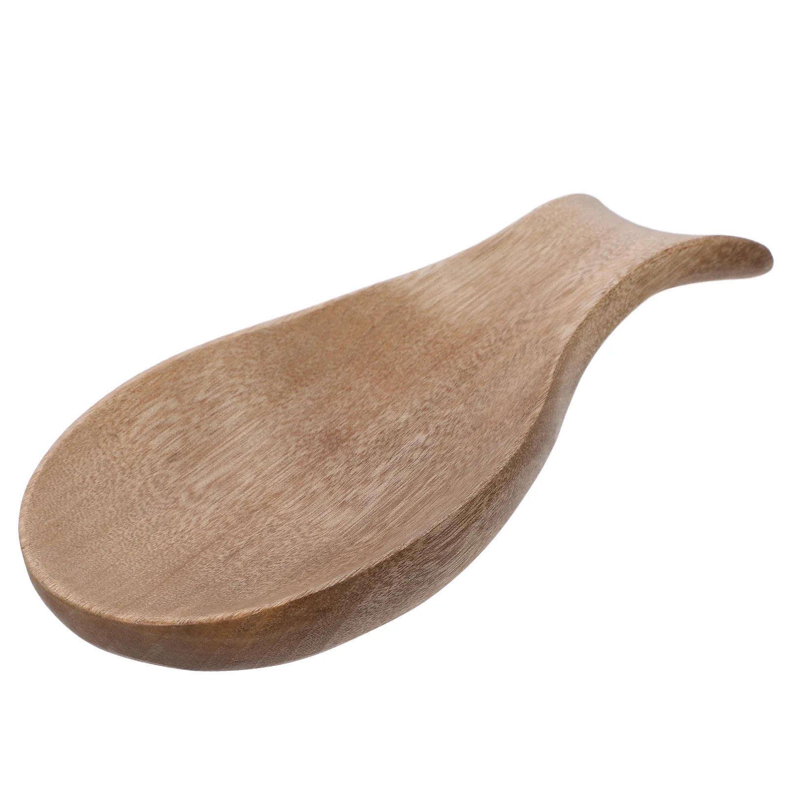 

Spoon Rest Wooden Kitchen Stove Holder Counter Decor for Spoons Spatula Coffee Filter