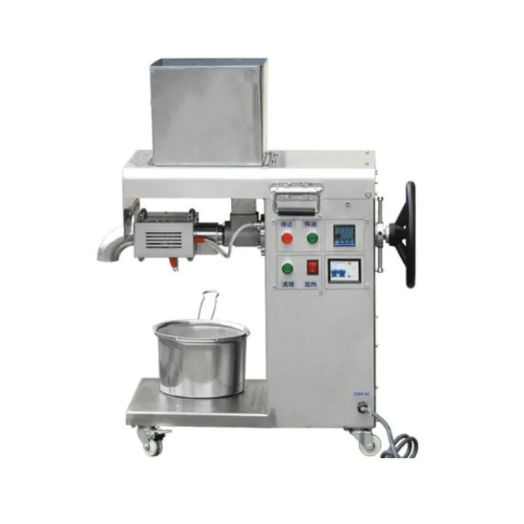 Stainless Steel New Smart Mini Oil Press Home Use/Commercial Use Sunflower Oil Olive Oil Press Making Machine for Sale