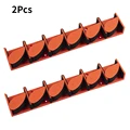 2pcs-Orange Black