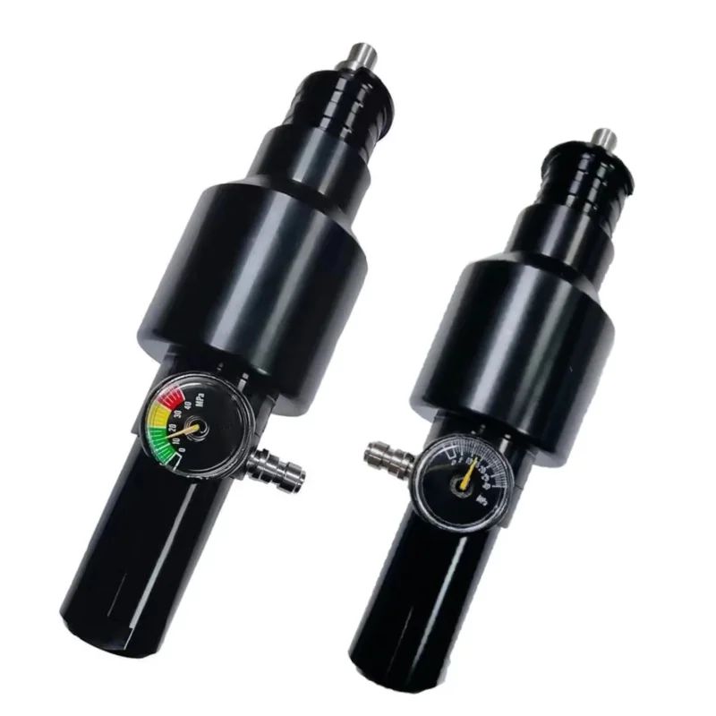 

Air HPA Soft Constant Pressure Adjustable Regulator Valve Explosion-Proof 4500psi Input 3000psi output 8mm Hole