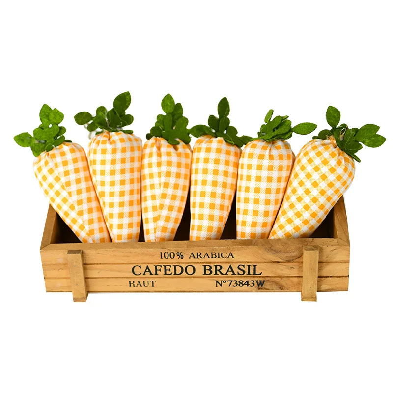 Creative Easter Decoration Carrot Party Wall Decoration Carrot Banner Fabric Door Frame Fireplace Decorativ Indoor Outdoor Decor