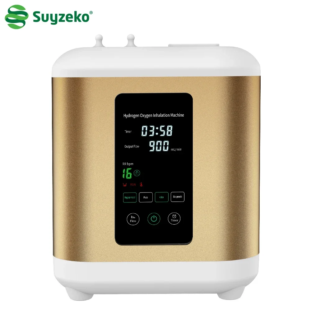 Physiotherapy 900ML Hydrogen Inhalation Machine Oxygen Concentator H2 Inhaler Relaxation Therapy Hydrogen Water Generator Suyzek