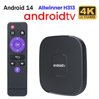 Q96 A1 TV Box Android 14 Allwinner H313 Support HD 4K H.265 WiFi 4G Smart TV Box 3D Media Player Set Top Box IPTV