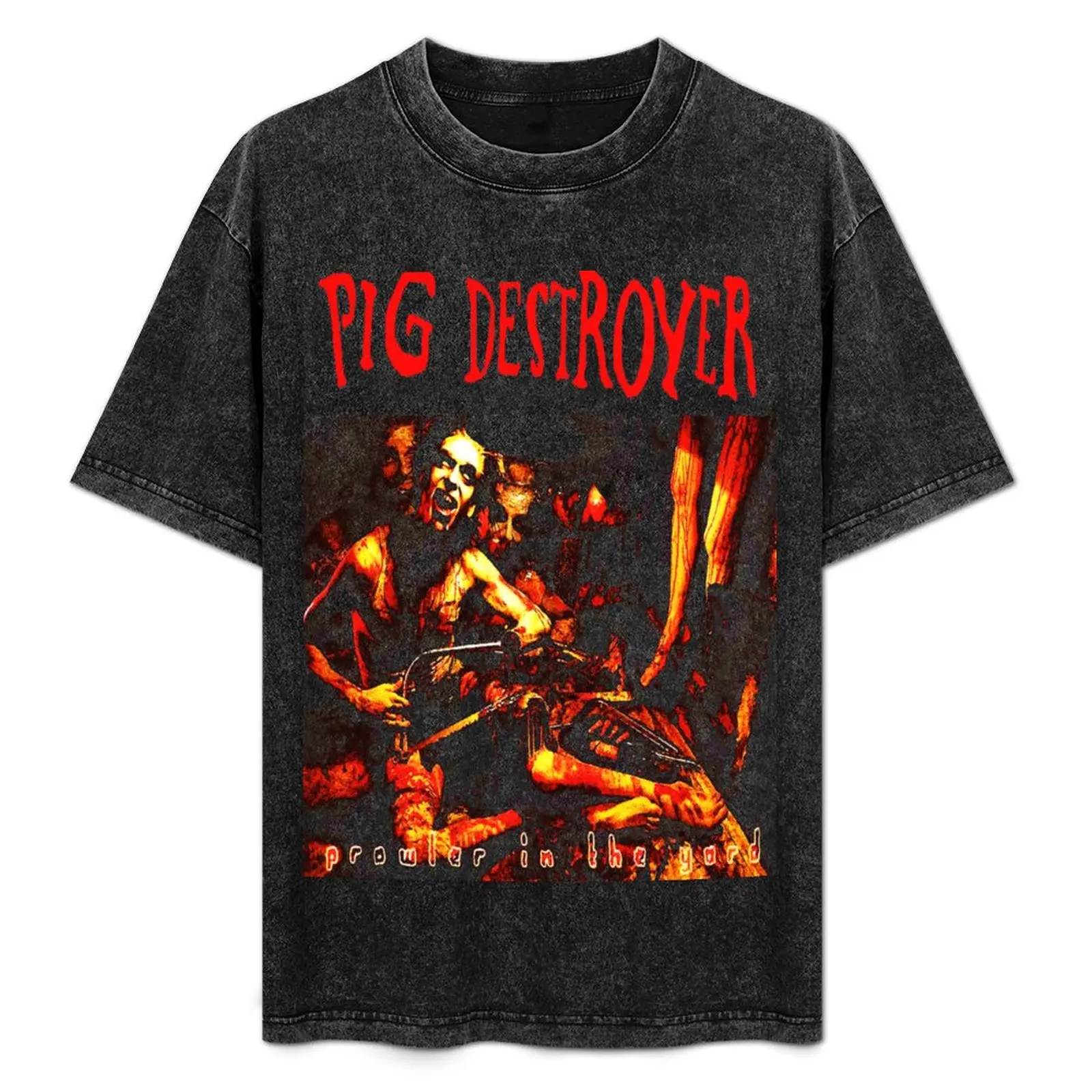 

Pig Destroyer - Prowler in the Yard T-Shirt Work Duty Casual T-Shirt
