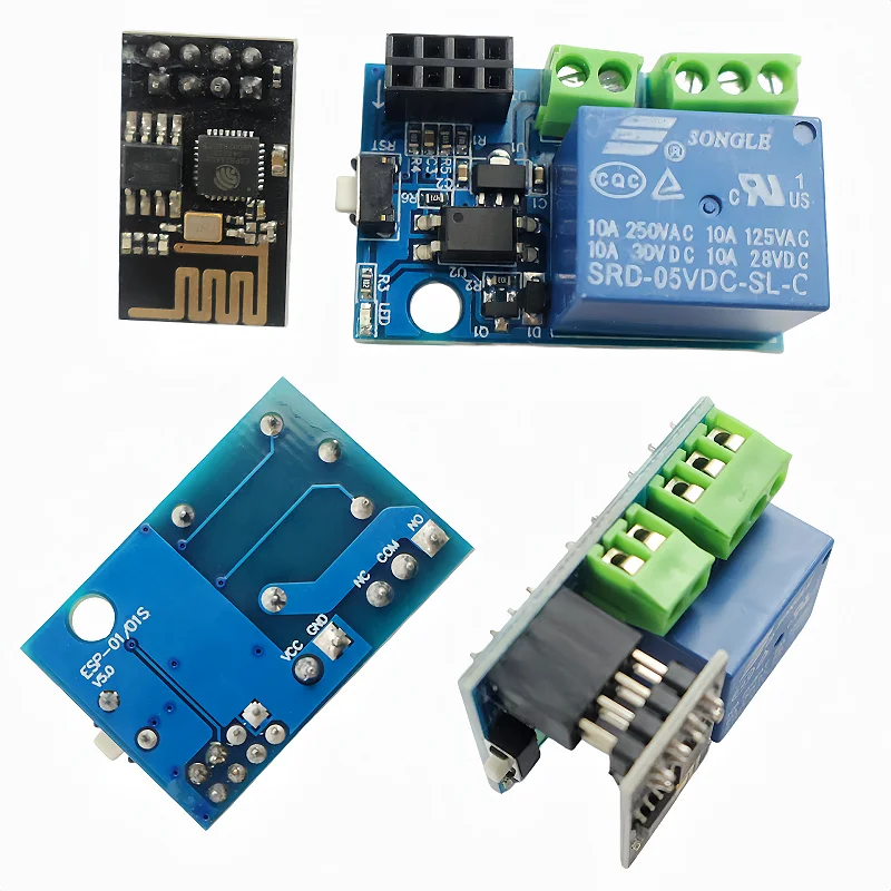1-10PCS ESP8266 ESP-01S 5V WiFi Relay Module Things Smart Home Remote Control Switch For Phone ESP01S Wireless WIFI Module