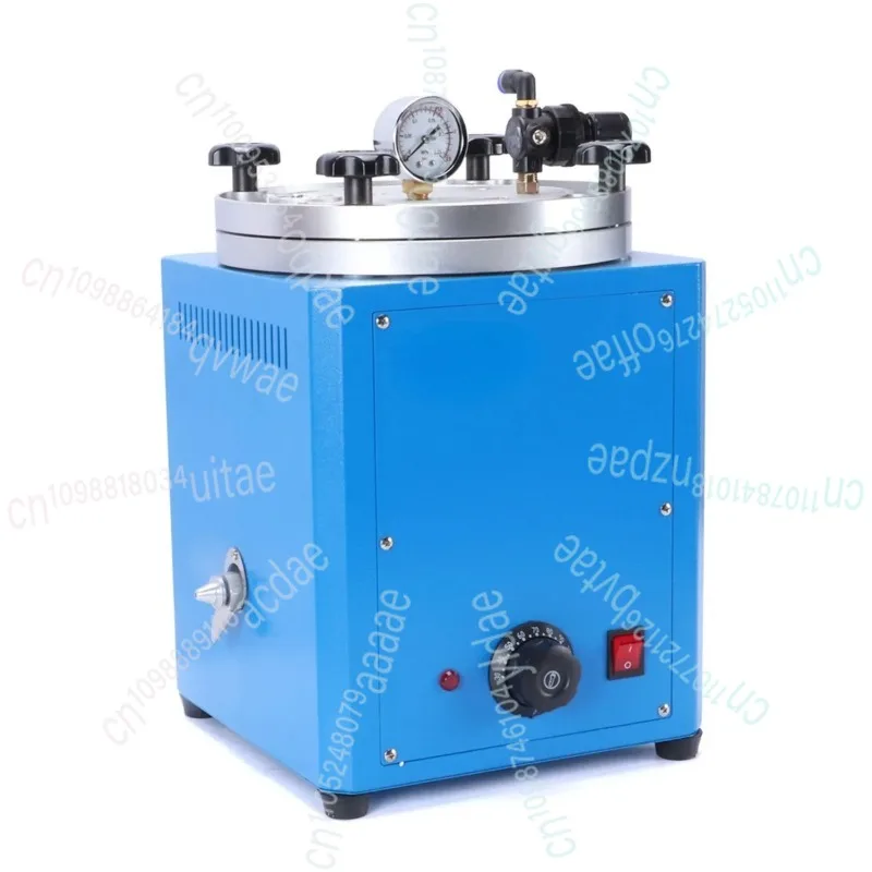 3KG Capacity Square Wax Melting Casting Machine Wax Injection Machine Vacuum Wax Injector for Gold Silver Jewelry Equipment