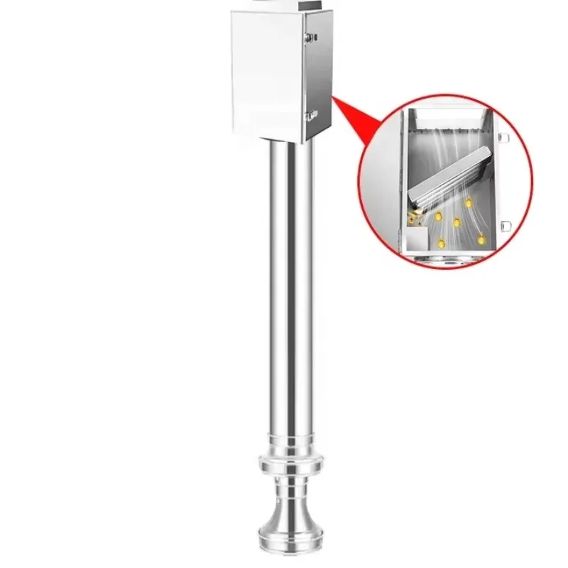 Japanese Barbecue Exhaust Pipe with Oil Collection Box Barbecue Restaurant Special Ventilation Equipment Purification Smoke Box